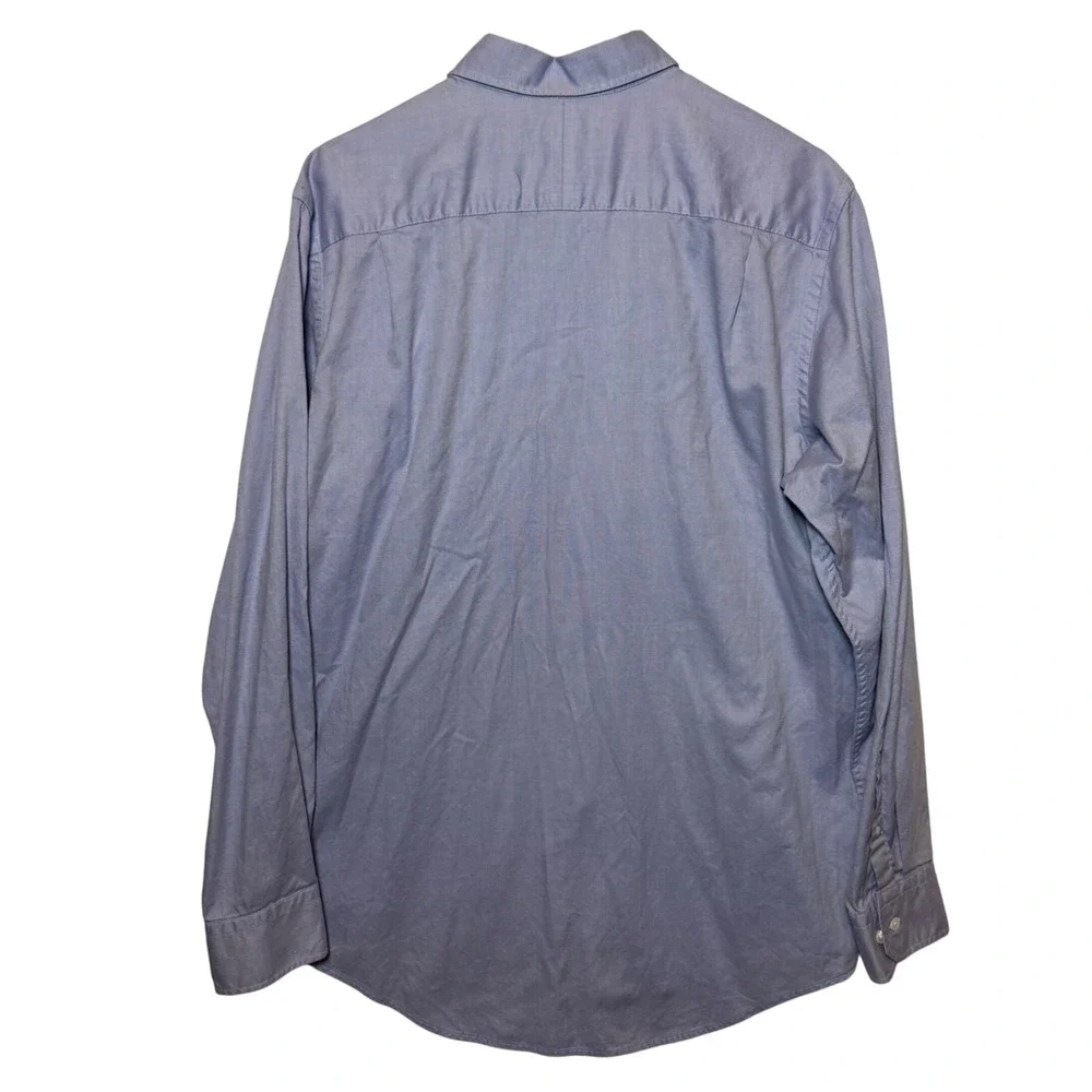 Banana Republic‎ Relaxed Fit Long Sleeve Button Down Shirt Size L 100% Cotton